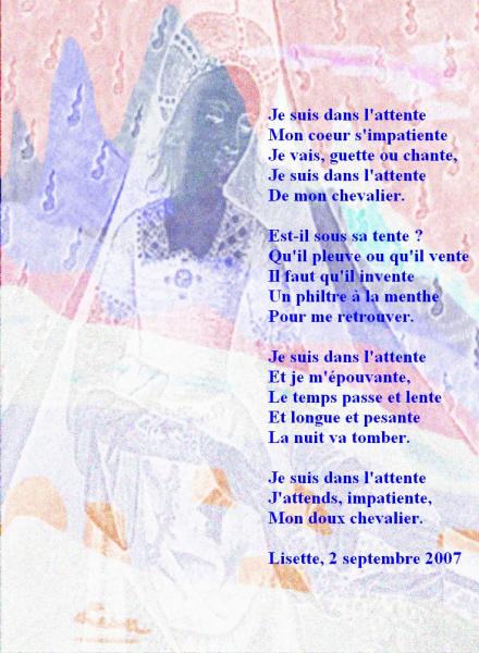 Je suis dans l'attente