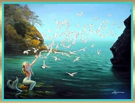 Le rocher et la sirène