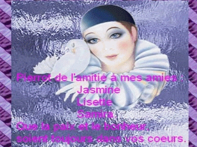 Merci à mon amie Patricia