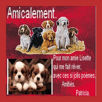 Patricia, mon amie très chère