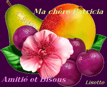bon Anniversaire à ma Patricia !